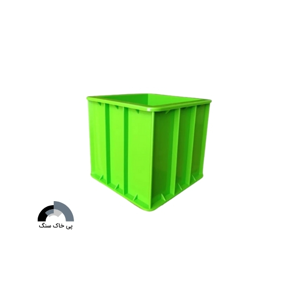 قالب مکعبی نمونه برداری بتن صادراتی 15*15*15 یک تکه با لبه های تقویت شده